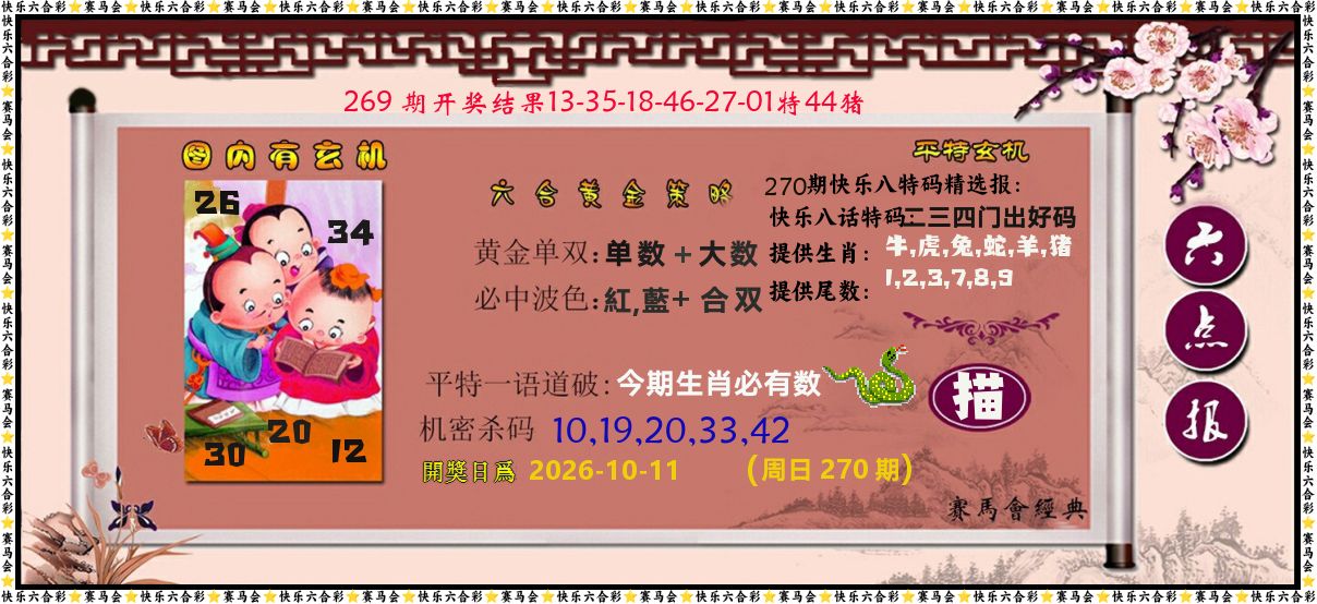 黄金策略 第270期