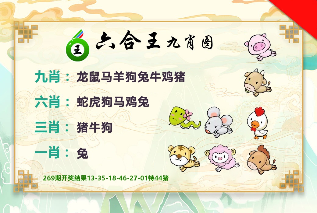 六合王九肖图 第270期