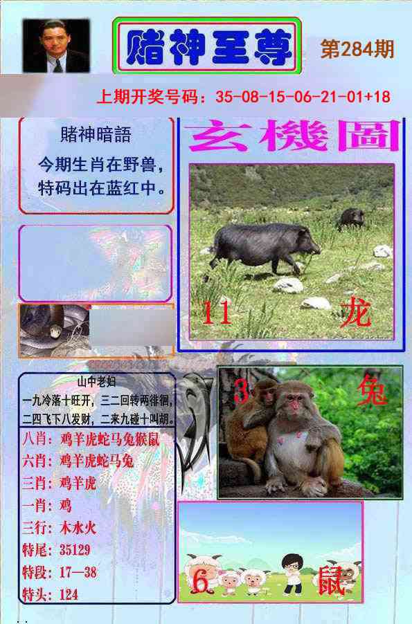 赌神至尊 第284期