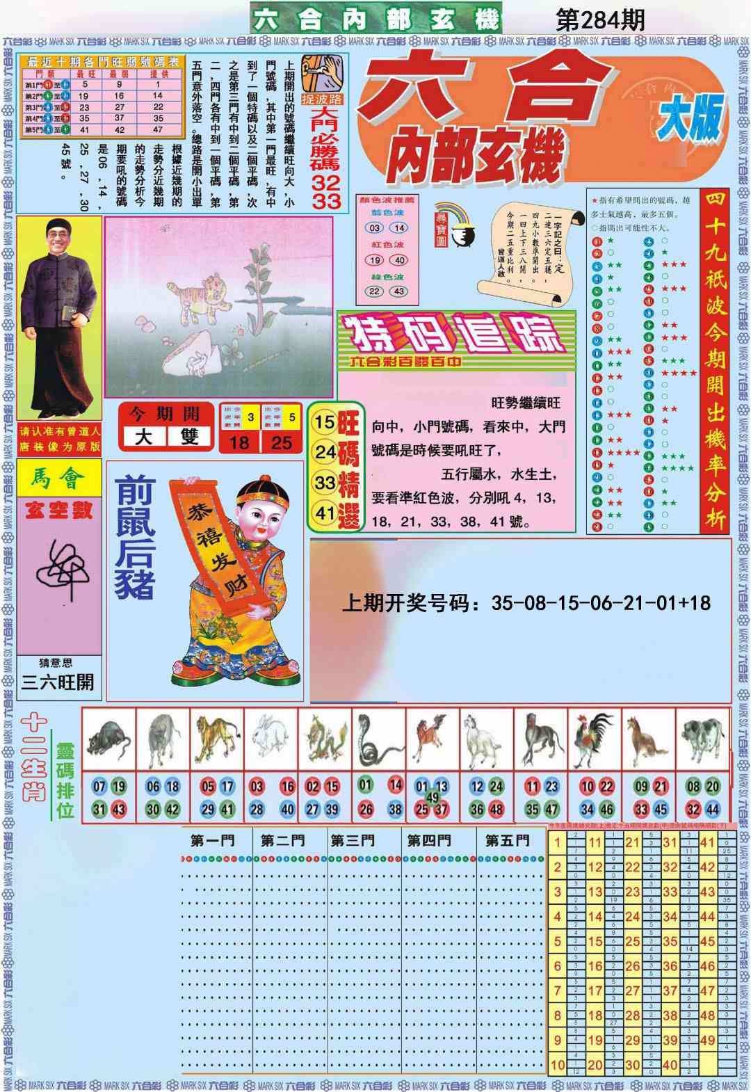 六合内部A加大版 第283期