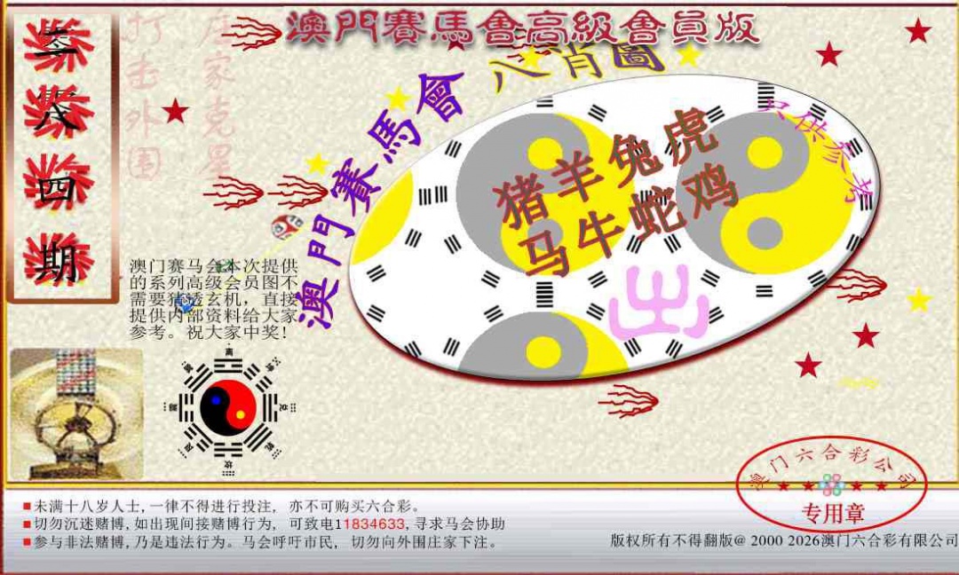 赛马会高级八肖图 第284期