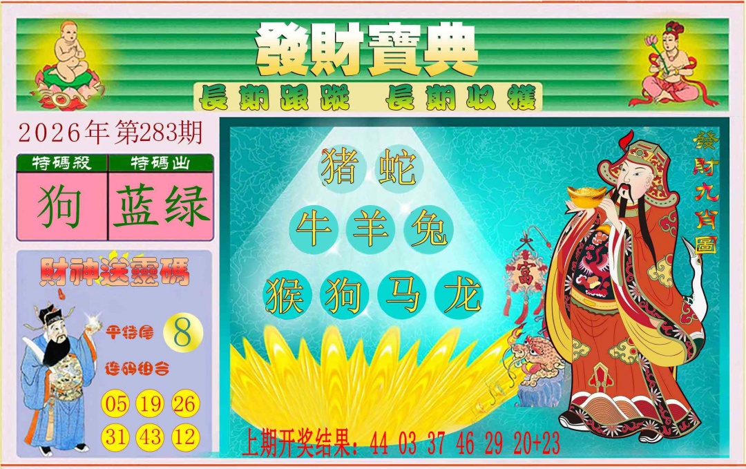 发财宝典 第283期