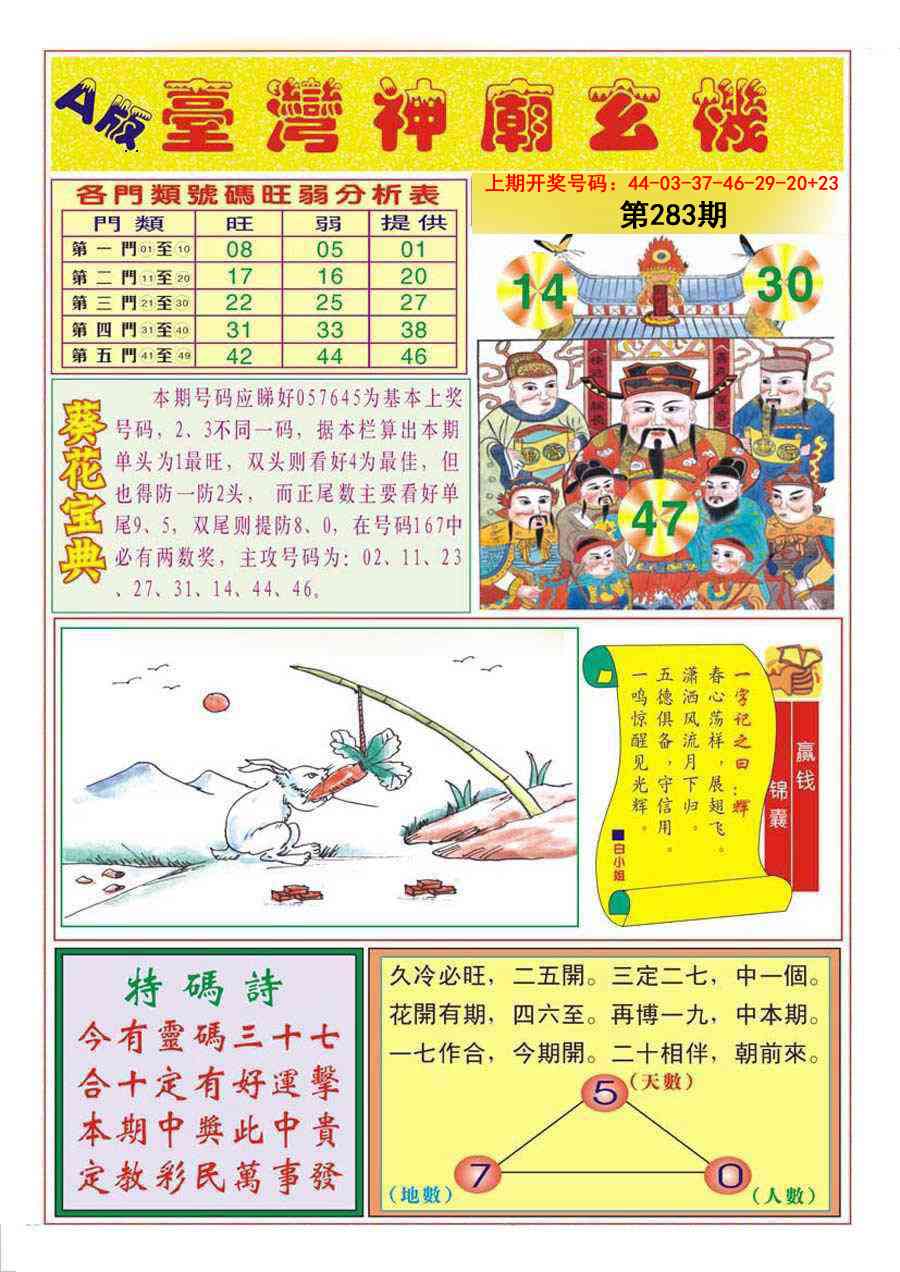 台湾神庙A 第283期