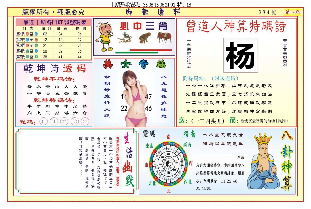内部透料B 第284期