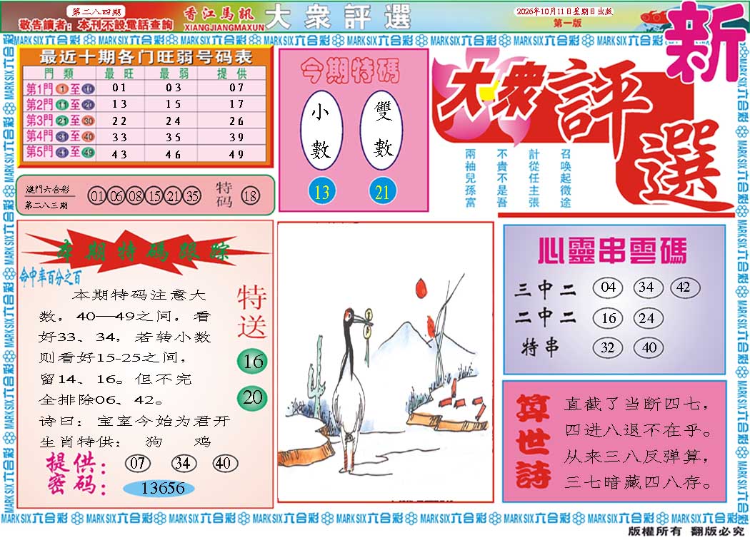 大众评选A 第283期