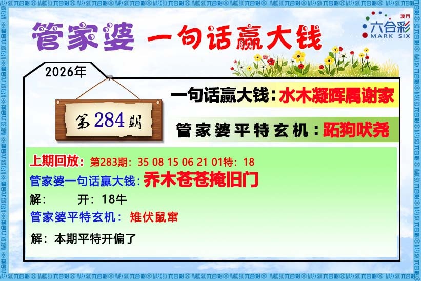 管家婆 第283期