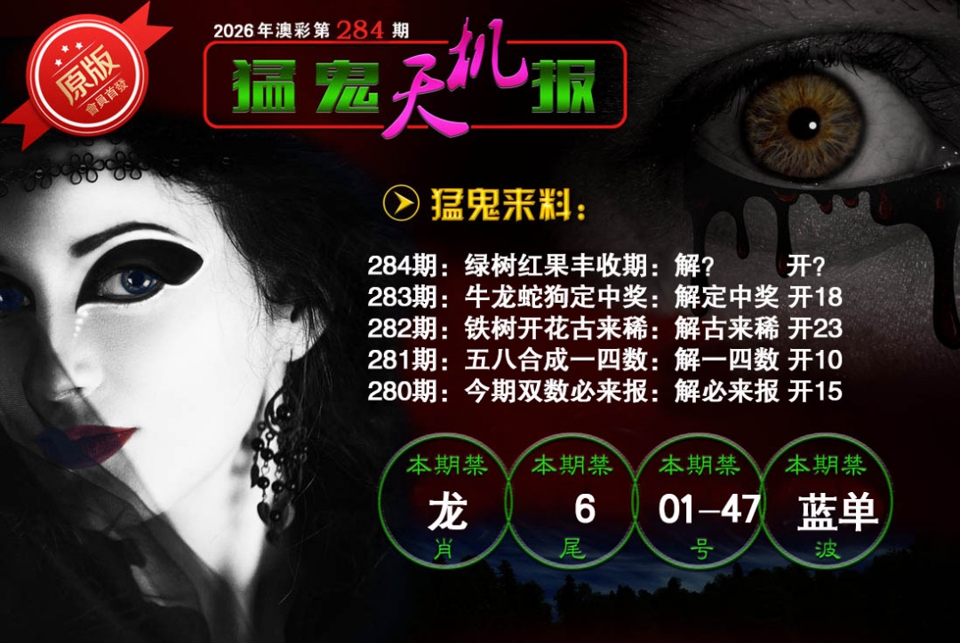 猛鬼天机报 第284期