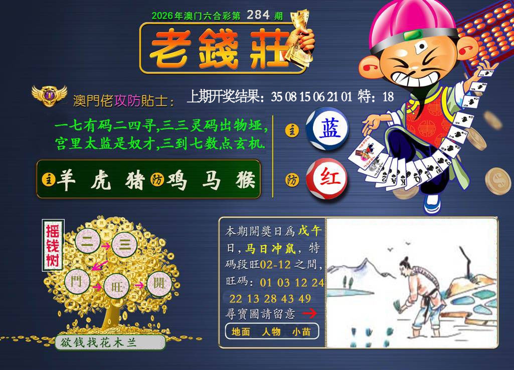 老钱莊 第284期