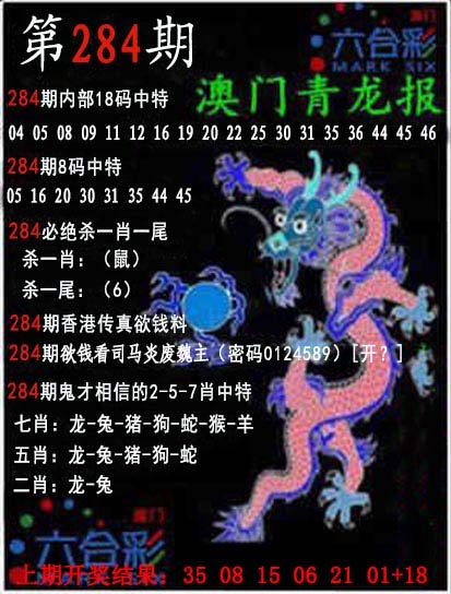 青龙报 第283期