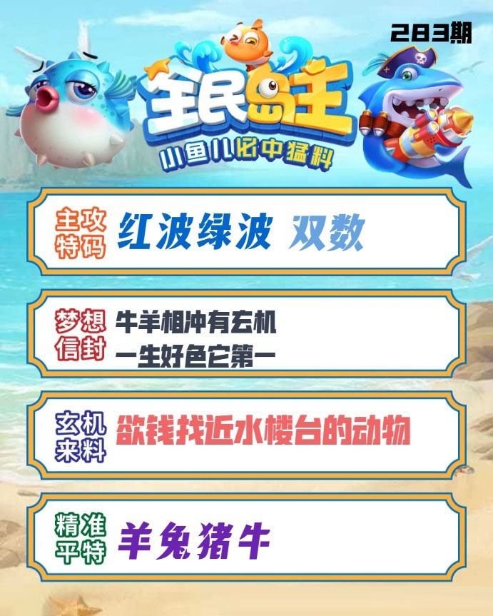 小鱼儿岛主 第283期