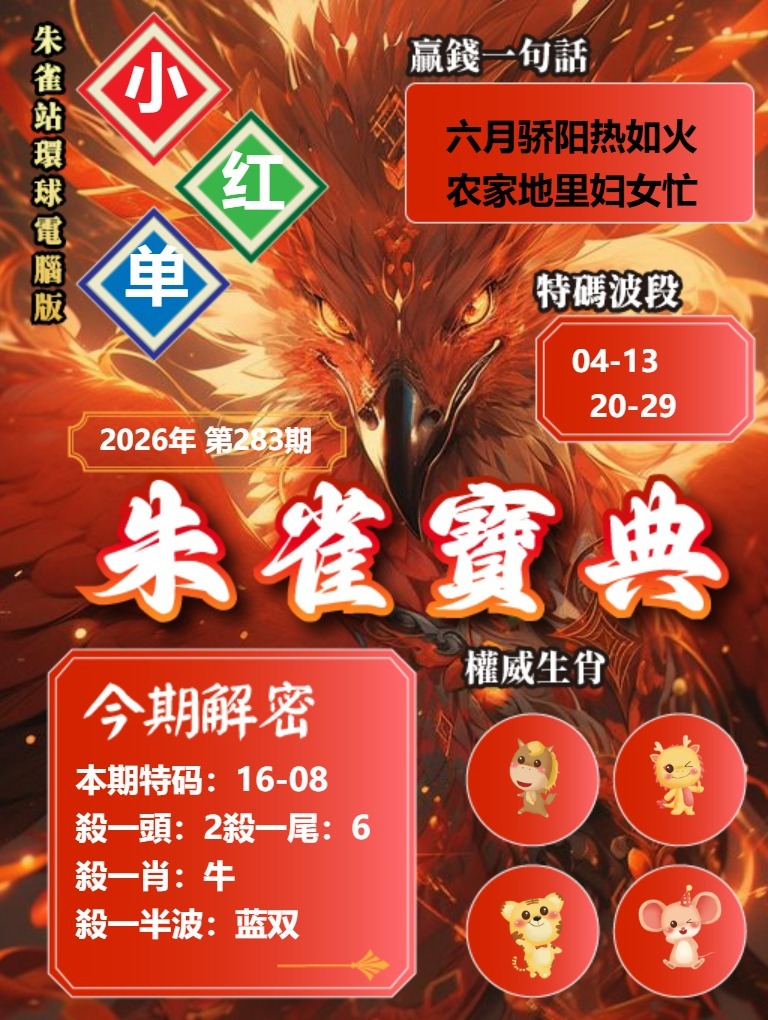 朱雀寶典 第283期