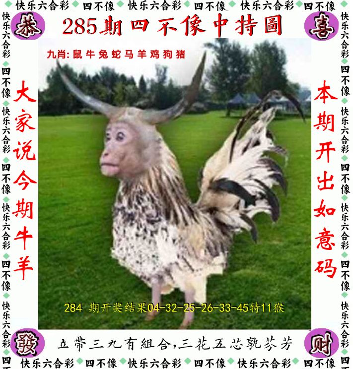 四不像 第284期