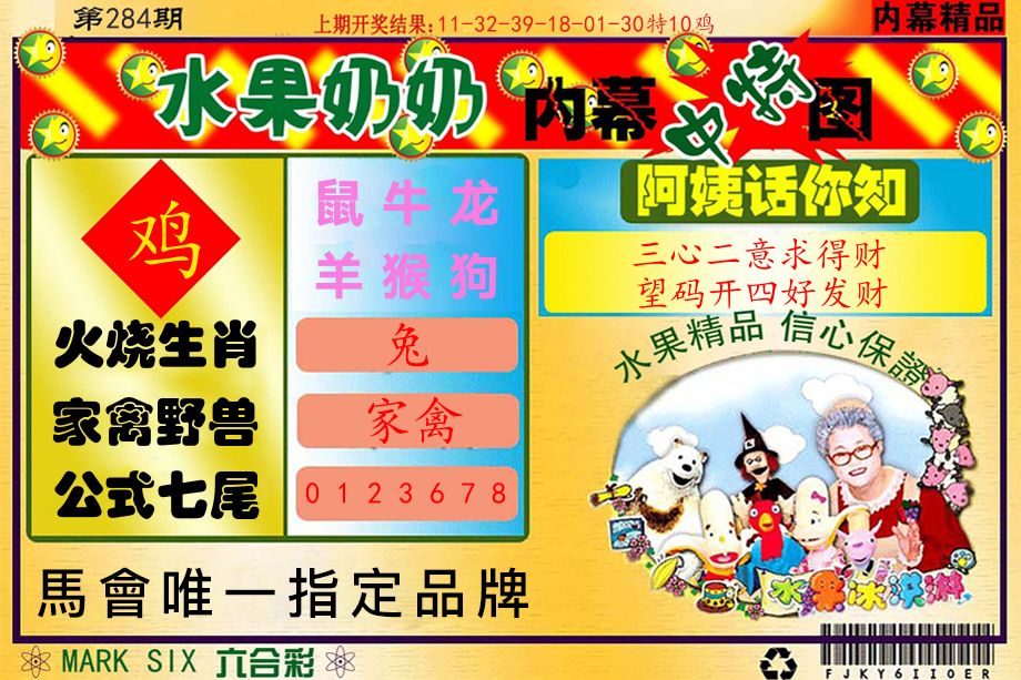 水果奶奶内幕 第284期
