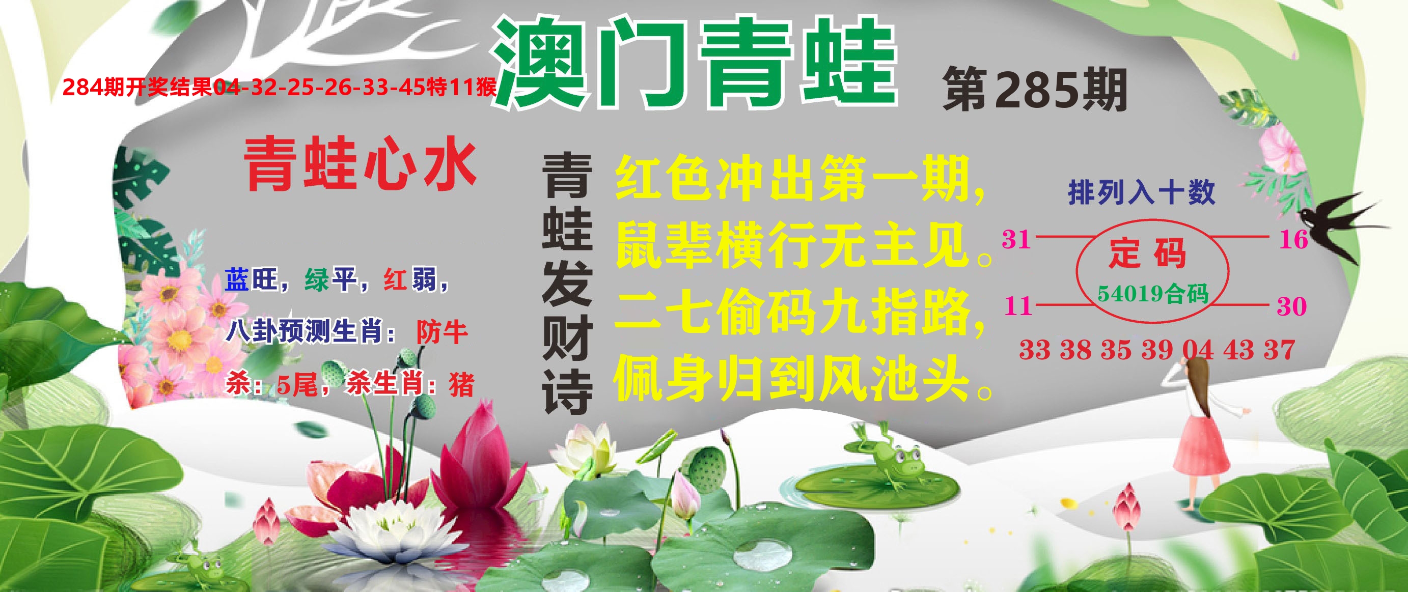 澳门致富经D 第285期