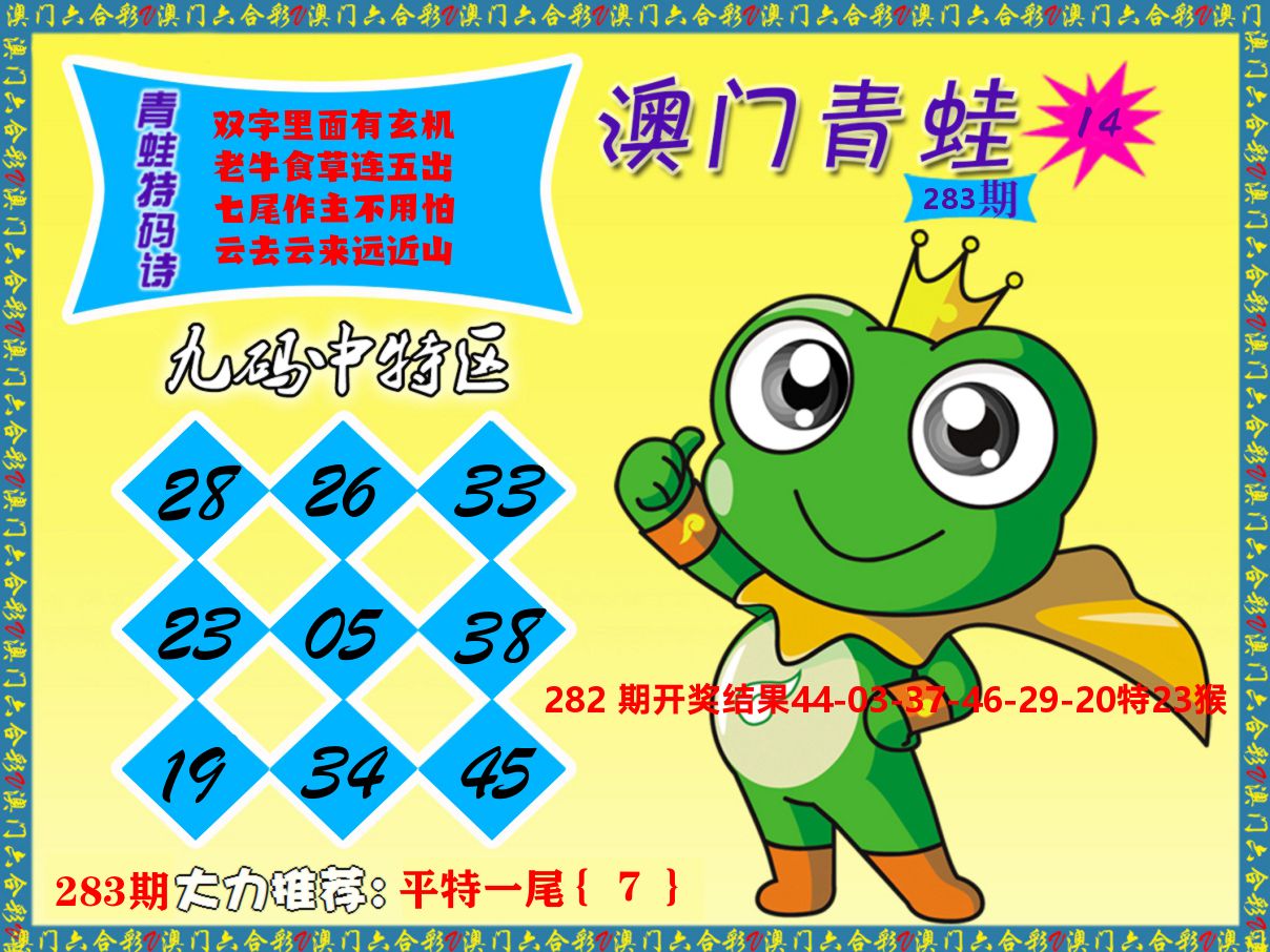 青蛙系列14 第283期