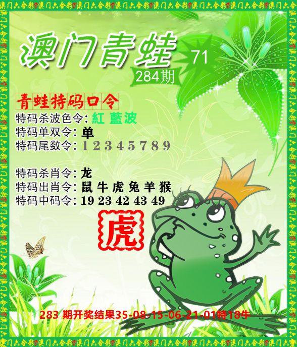 青蛙系列71 第283期