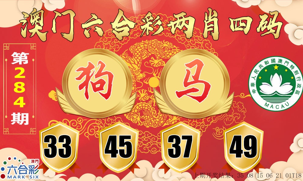 六合两肖四码 第284期