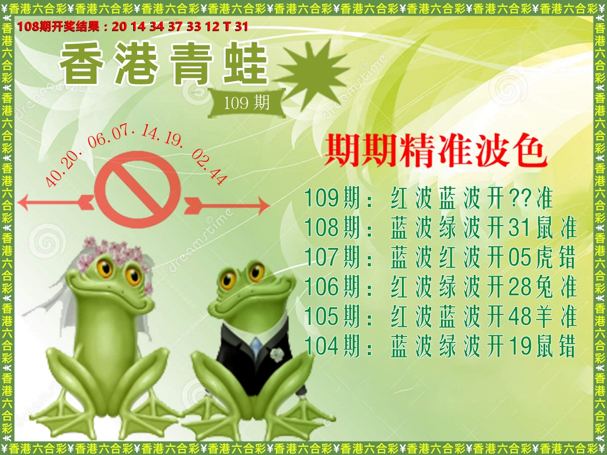 青蛙系列63 第109期