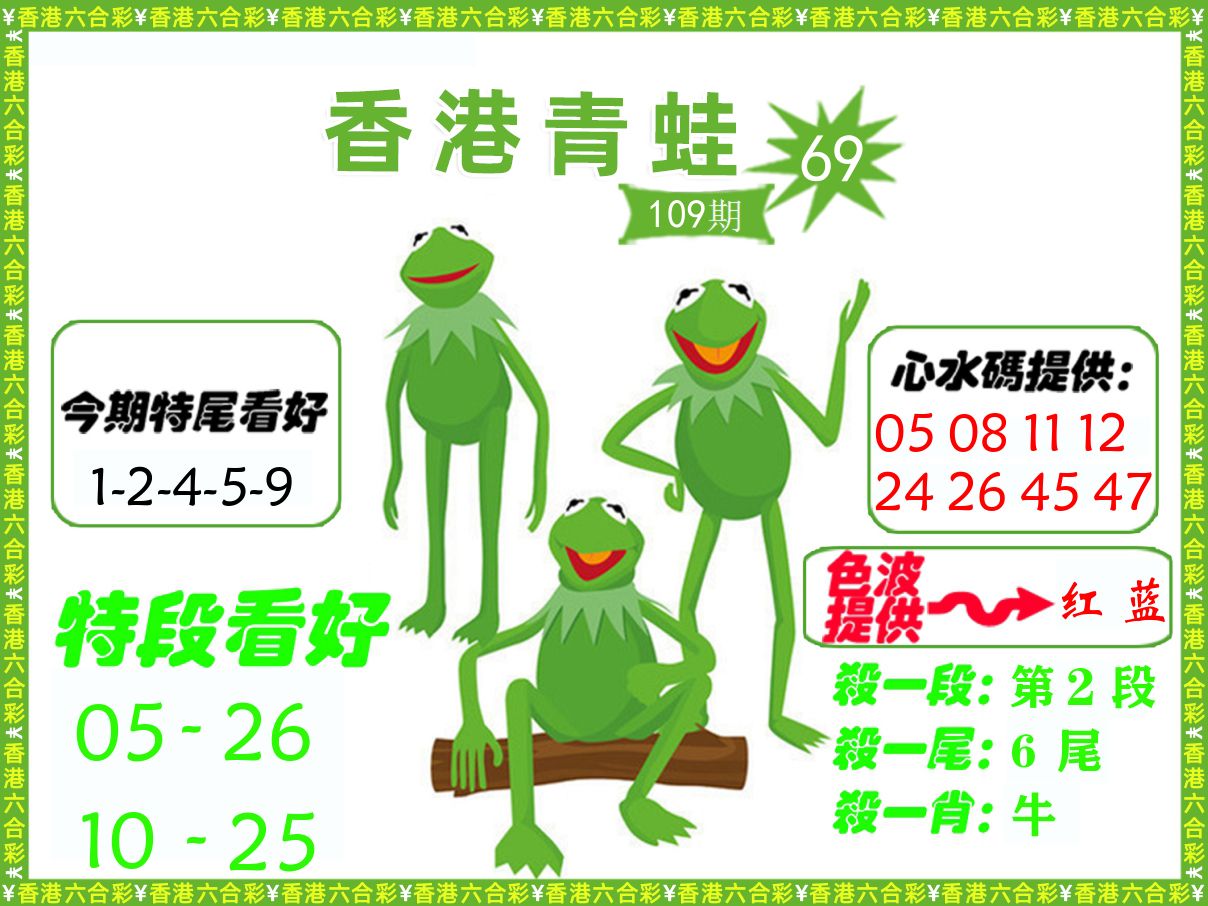 青蛙系列69 第109期