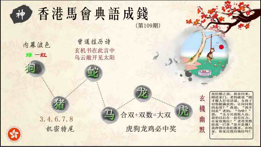 典语成钱 第109期