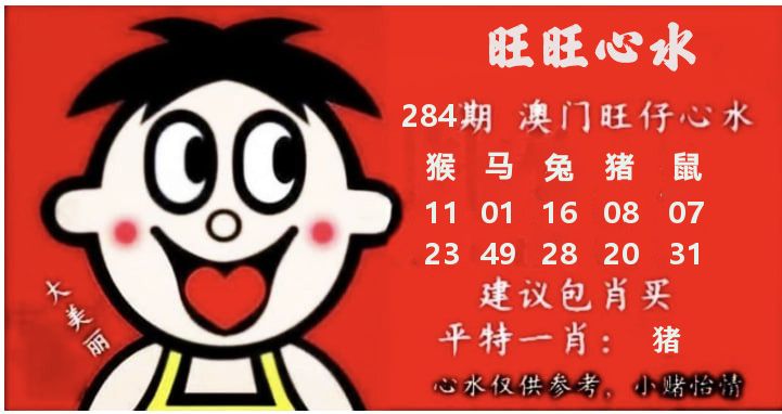 旺仔心水 第283期