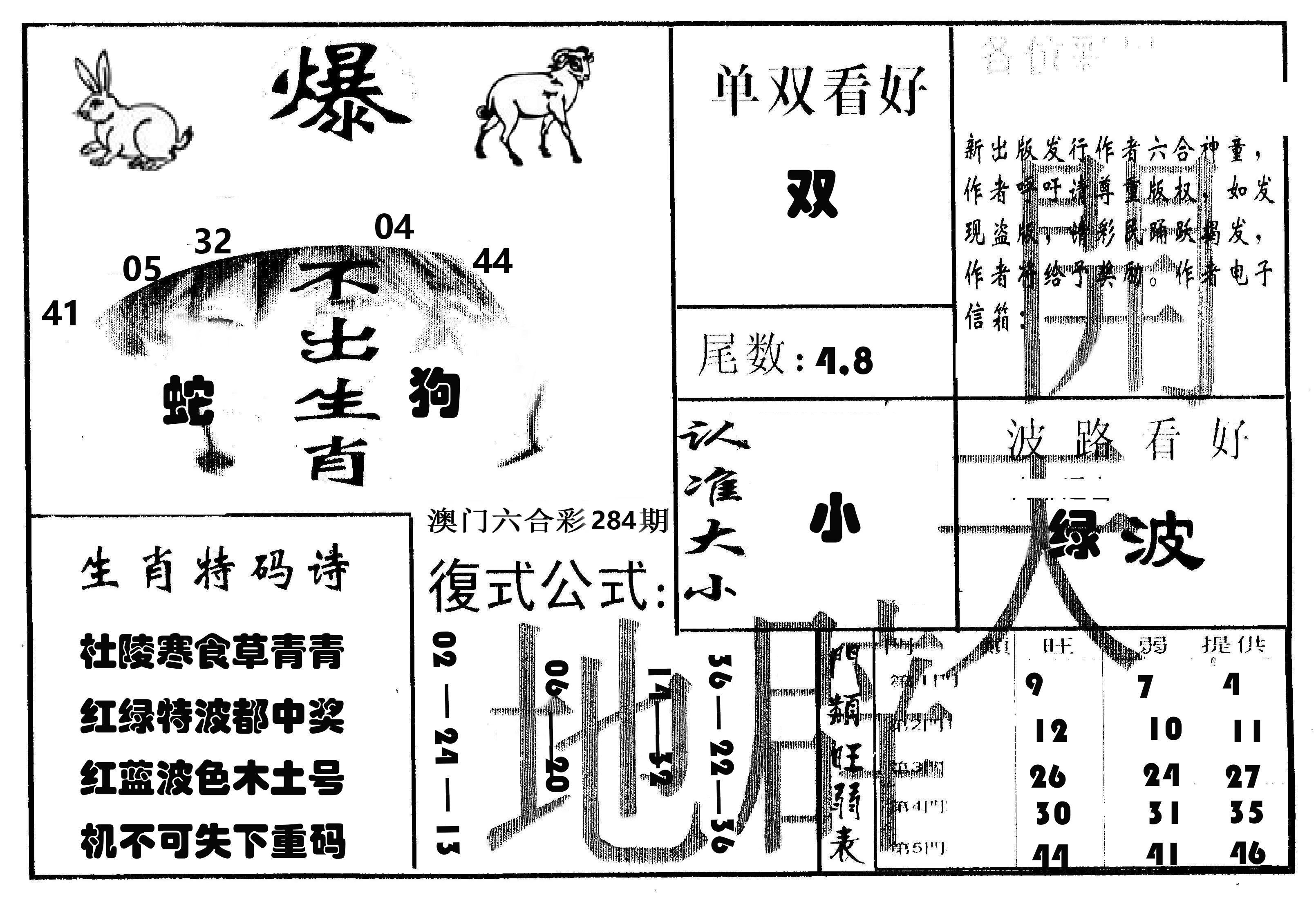 开天辟地 第284期